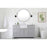 Elegant Kitchen/Bath Franklin 60" Double Bathroom Vanity, White