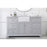 Elegant Kitchen/Bath Franklin 60" Single Bathroom Vanity, Grey