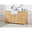 Elegant Franklin 60" Single Bathroom Vanity, Natural Wood