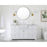 Elegant Franklin 60" Single Bathroom Vanity, Natural Wood