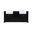 Elegant Kitchen/Bath Franklin 72" Double Bathroom Vanity, Black - VF60272DBK