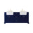 Elegant Kitchen/Bath Franklin 72" Double Bathroom Vanity, Blue - VF60272DBL