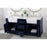 Elegant Kitchen/Bath Franklin 72" Double Bathroom Vanity, Blue