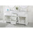 Elegant Kitchen/Bath Franklin 72" Double Bathroom Vanity, White