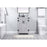 Elegant Kitchen/Bath Grant 24" Single Bathroom Vanity, Grey