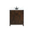 Elegant Grant 30" Single Bathroom Vanity, Expresso/Backsplash - VF90230EX-BS