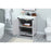 Elegant Kitchen/Bath Grant 30" Single Bathroom Vanity, Grey