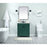 Elegant Grant 30" Single Bathroom Vanity, Grey/Backsplash