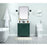 Elegant Kitchen/Bath Grant 30" Single Bathroom Vanity, Green