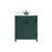 Elegant Grant 30" Single Bathroom Vanity, Green/Backsplash - VF90230MGN-BS