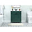 Elegant Grant 30" Single Bathroom Vanity, Green/Backsplash