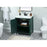 Elegant Grant 30" Single Bathroom Vanity, Green/Backsplash