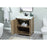 Elegant Grant 30" Single Bathroom Vanity, Natural Oak/Backsplash