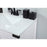 Elegant Kitchen/Bath Grant 30" Single Bathroom Vanity, White