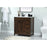 Elegant Grant 32" Single Bathroom Vanity, Expresso/Backsplash