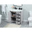 Elegant Kitchen/Bath Grant 32" Single Bathroom Vanity, Grey