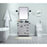Elegant Kitchen/Bath Grant 32" Single Bathroom Vanity, Grey