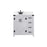 Elegant Grant 32" Single Bathroom Vanity, Grey/Backsplash - VF90232GR-BS