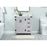 Elegant Grant 32" Single Bathroom Vanity, Grey/Backsplash