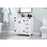 Elegant Kitchen/Bath Grant 32" Single Bathroom Vanity, White