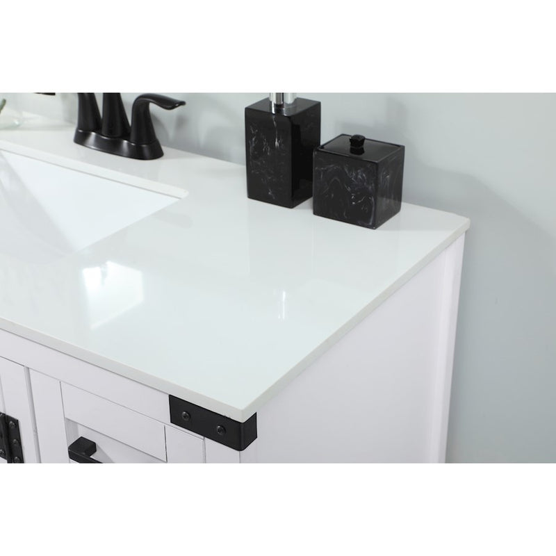 Elegant Kitchen/Bath Grant 32" Single Bathroom Vanity, White