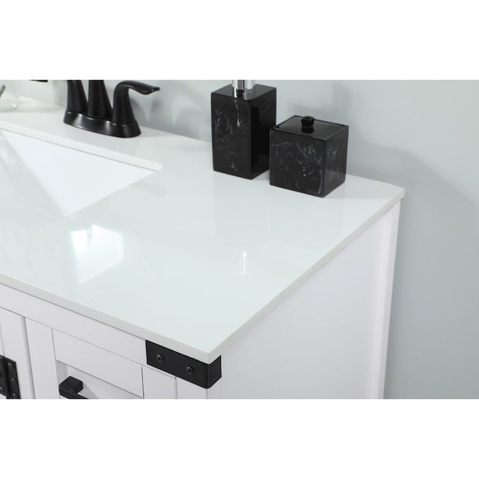 Elegant Kitchen/Bath Grant 32" Single Bathroom Vanity, White