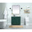Elegant Kitchen/Bath Grant 36" Bathroom Vanity, Grey/Backsplash