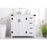 Elegant Kitchen/Bath Grant 36" Bathroom Vanity, White