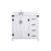 Elegant Kitchen/Bath Grant 36" Bathroom Vanity, White/Backsplash - VF90236WH-BS