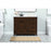 Elegant Grant 42" Single Bathroom Vanity, Expresso/Backsplash