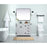 Elegant Grant 42" Single Bathroom Vanity, Expresso/Backsplash
