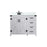 Elegant Grant 42" Single Bathroom Vanity, Grey/Backsplash - VF90242GR-BS