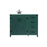 Elegant Kitchen/Bath Grant 42" Single Bathroom Vanity, Green - VF90242MGN