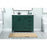 Elegant Grant 42" Single Bathroom Vanity, Green/Backsplash