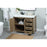 Elegant Kitchen/Bath Grant 42" Single Bathroom Vanity, Natural Oak