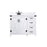 Elegant Grant 42" Single Bathroom Vanity, White/Backsplash - VF90242WH-BS