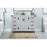 Elegant Kitchen/Bath Grant 48" Single Bathroom Vanity, Grey