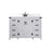 Elegant Grant 48" Single Bathroom Vanity, Grey/Backsplash - VF90248GR-BS