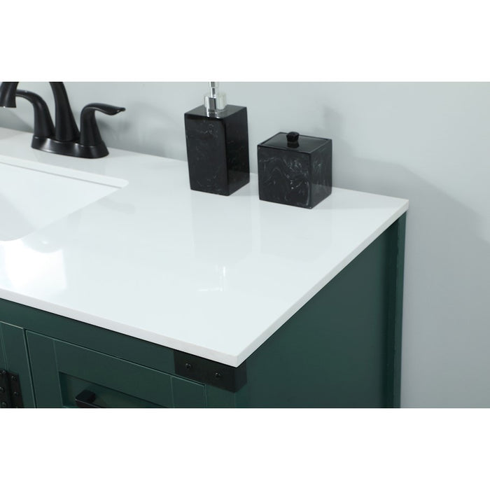 Elegant Kitchen/Bath Grant 48" Single Bathroom Vanity, Green