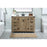 Elegant Grant 48" Single Bathroom Vanity, Natural Oak/Backsplash