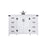 Elegant Kitchen/Bath Grant 48" Single Bathroom Vanity, White - VF90248WH