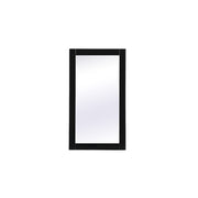 Elegant Decor Aqua Vanity Mirror 18X32", Black - VM21832BK
