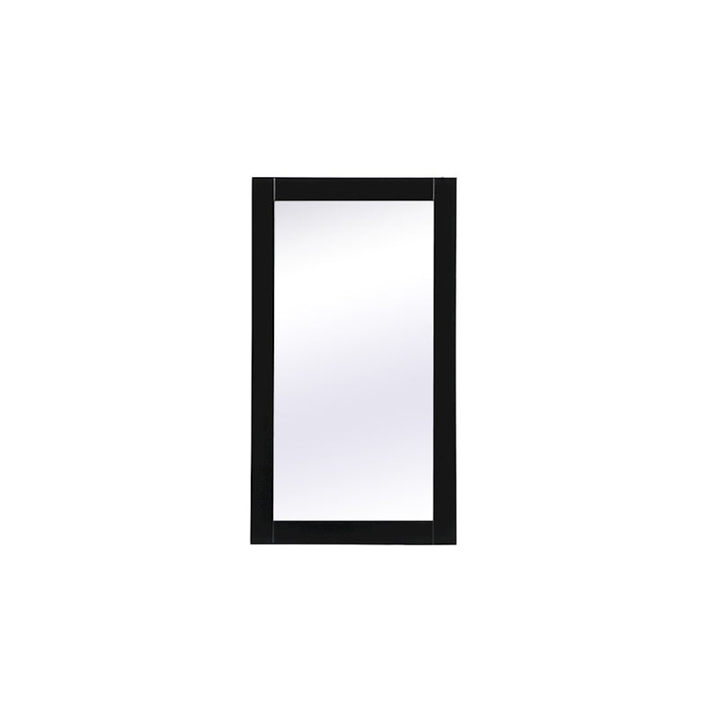 Elegant Decor Aqua Vanity Mirror 18X32", Black - VM21832BK