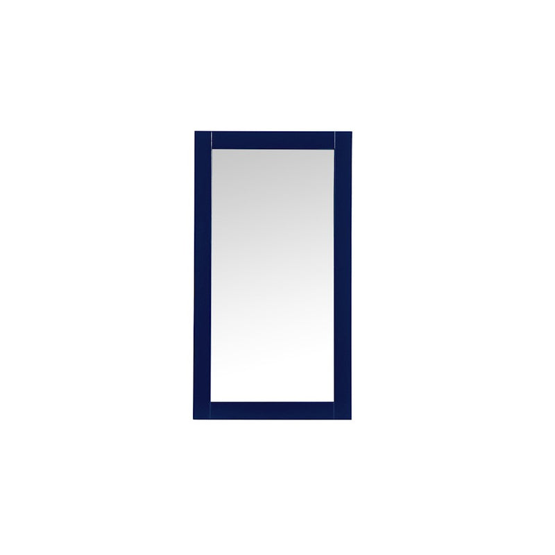 Elegant Decor Aqua Vanity Mirror 18X32", Blue - VM21832BL