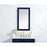 Elegant Decor Aqua Vanity Mirror 18X32", Blue