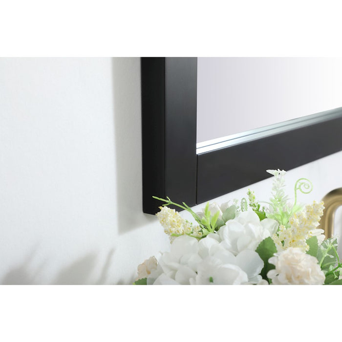 Elegant Decor Aqua Vanity Mirror 18X32", Blue
