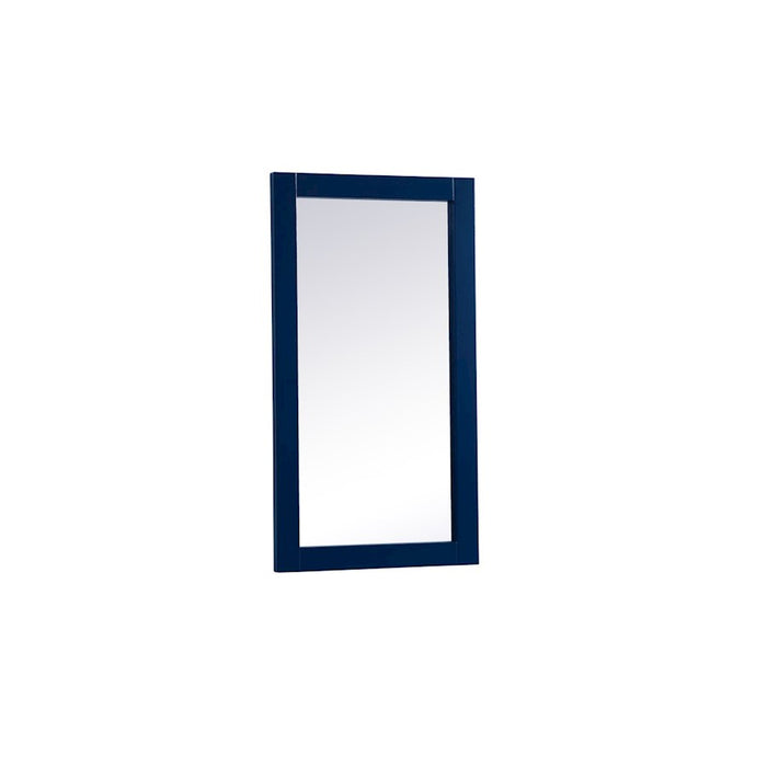 Elegant Decor Aqua Vanity Mirror 18X32", Blue