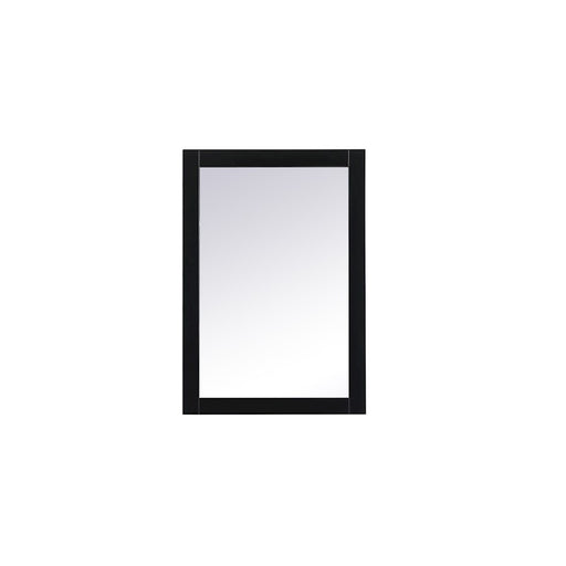 Elegant Decor Cole Vanity Mirror 22X32", Black - VM22232BK