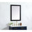 Elegant Decor Cole Vanity Mirror 22X32", Black