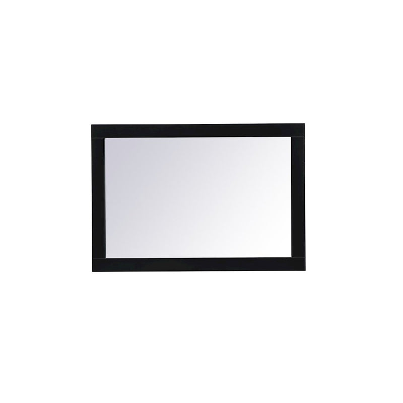 Elegant Decor Cole Vanity Mirror 22X32", Black
